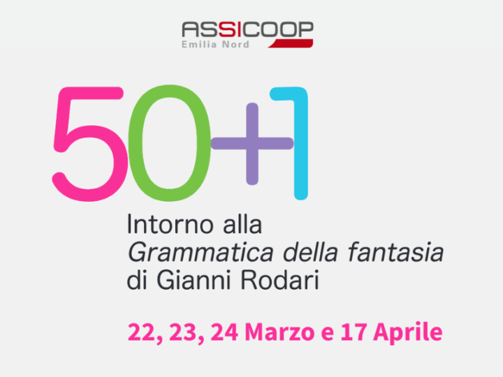 Assicoop Emilia Nord sponsor di 50+1 intorno alla “Grammatica della fantasia” di Gianni Rodari