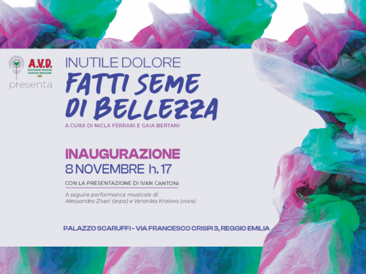 “Inutile dolore. Fatti seme di bellezza”: arte contemporanea per riflettere su cura e vicinanza